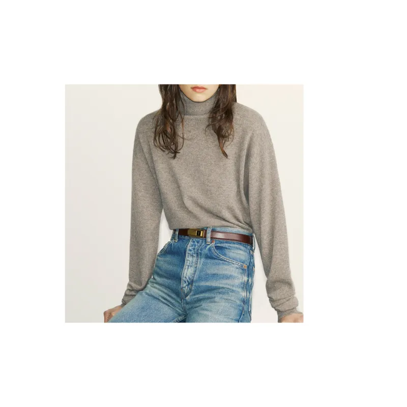 SAINT LAURENT Turtleneck Loose Fit Jumper-3