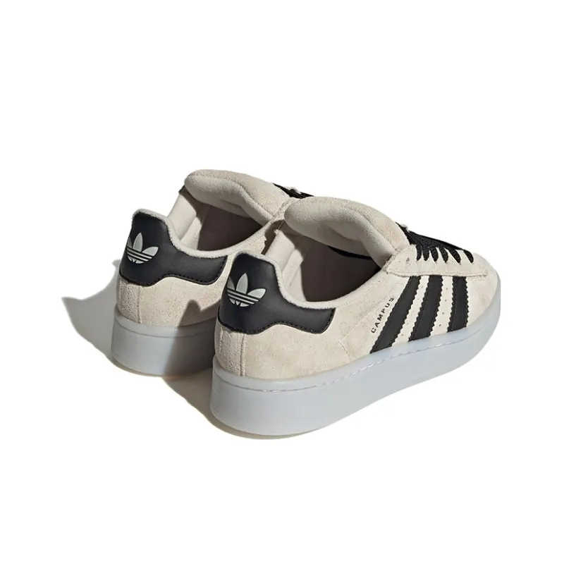 Adidas Originals CAMPUS 00s Low Top Kids' Skateboarding Shoes Beige Gray Grade School-3