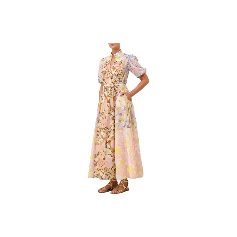 Zimmermann Pop Puff Sleeved Maxi Dress-3
