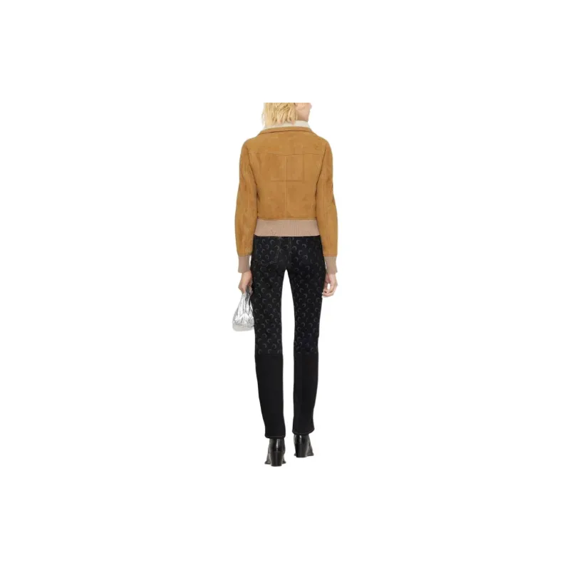 DSQUARED 2 Ribbed detail Zipped up Bomber Jacket-2
