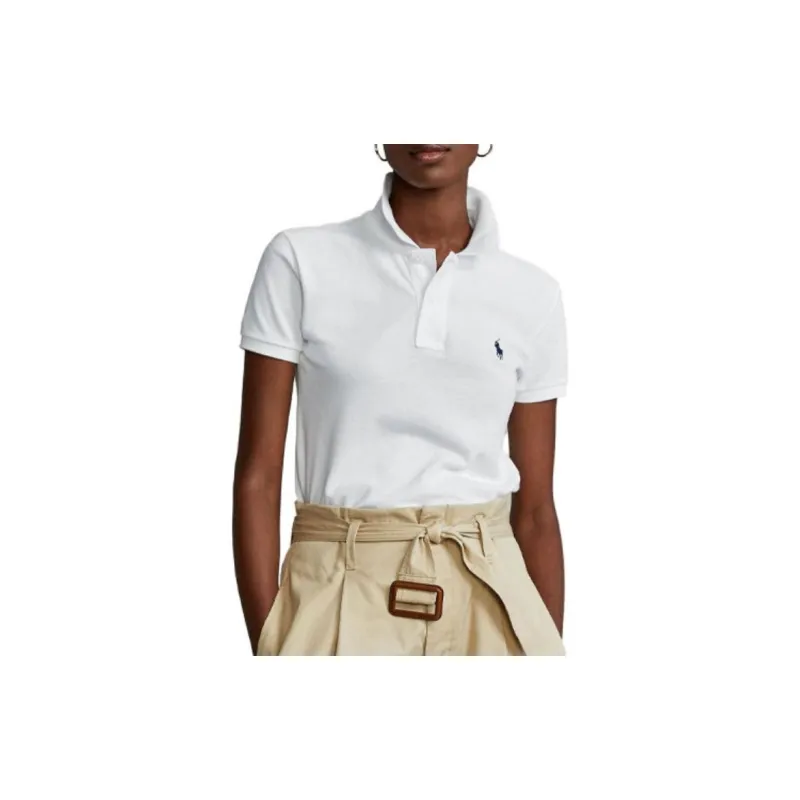 Polo Ralph Lauren SS23 Polo Shirt Women's White-2