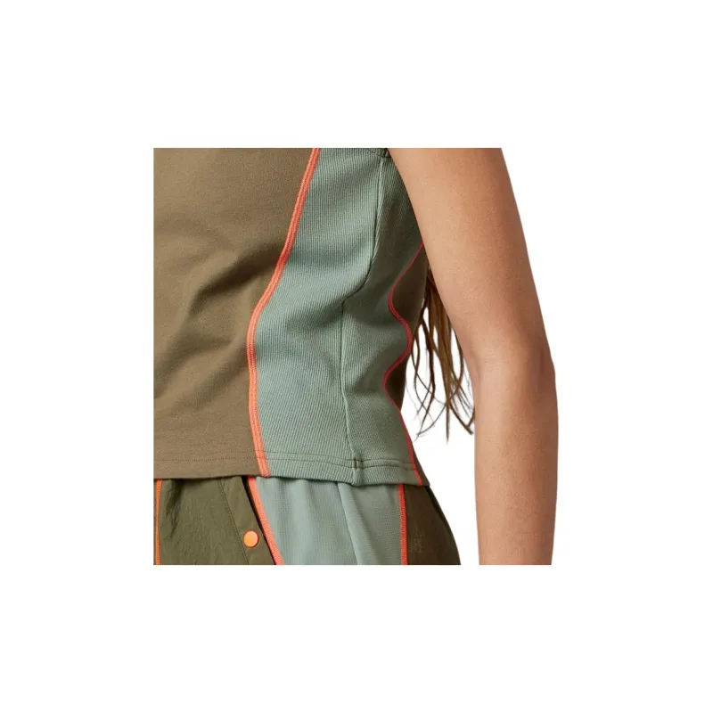 Adidas T-Shirt Women's Olive Green-5