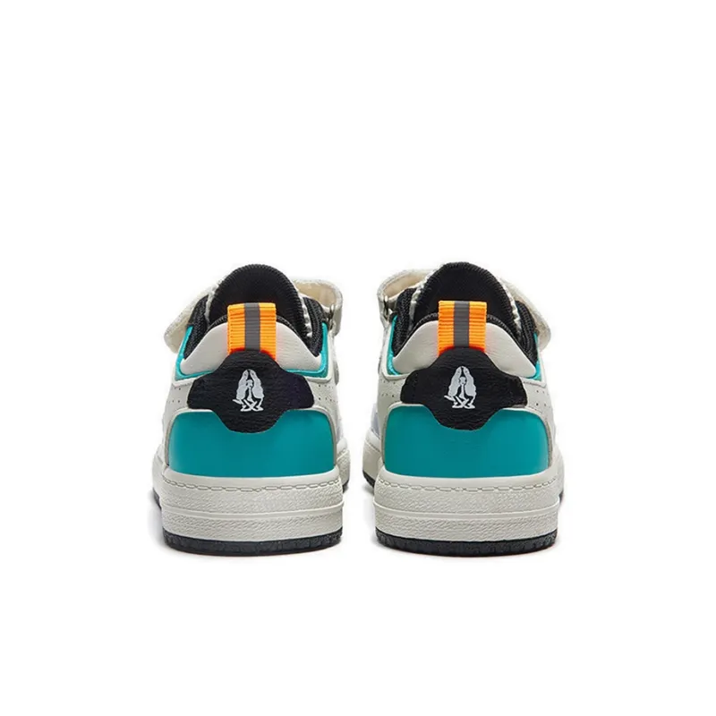 Hush Puppies Breathable Lightweight Slip-Resistant Low-Top Kids' Skateboarding Shoes Green Kids'-2