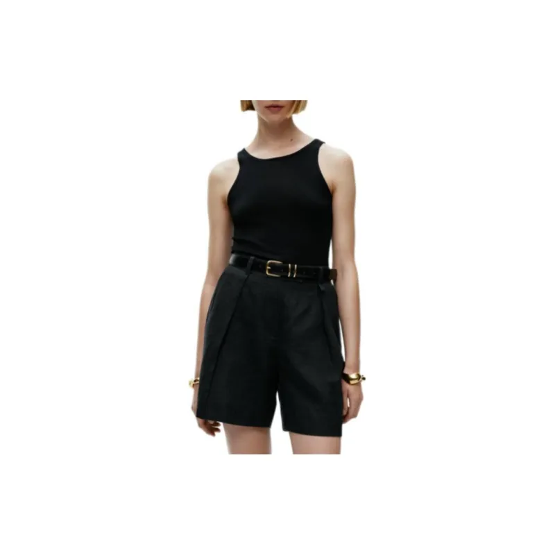 ARKET Casual Shorts Women's Black-1