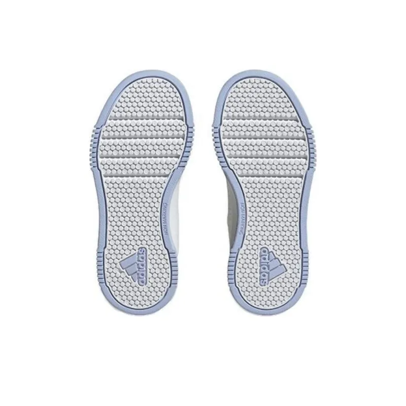 Adidas TENSAUR SPORT Slip Resistant Cushioning Abrasion Resistant Low Top Running Shoes White Pink Blue Kids'-5