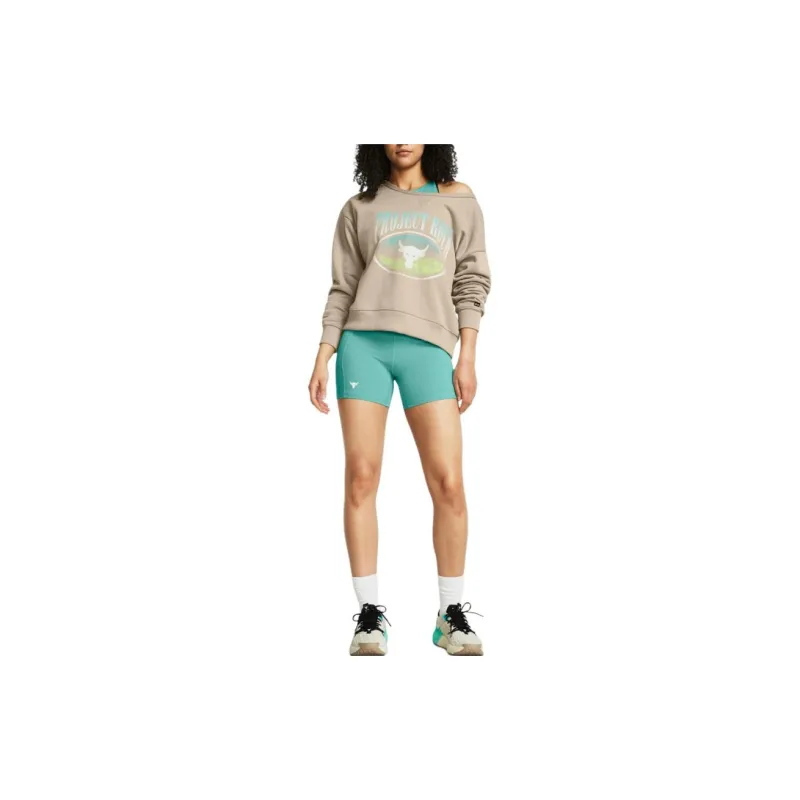 Under Armour Sweatshirt Women's Wild Cow Leather Khaki-3
