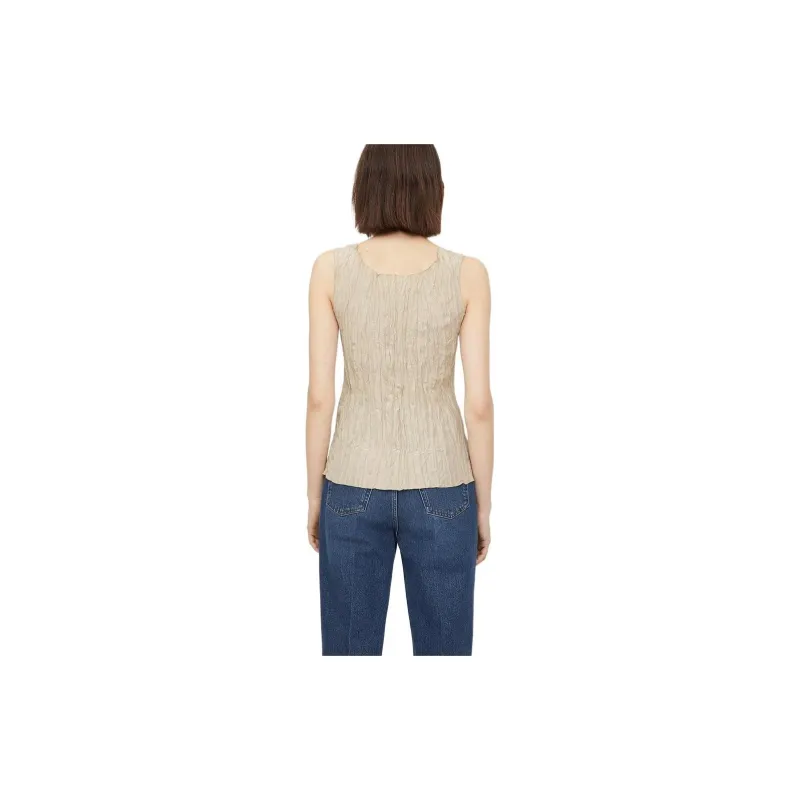 TOTEME Crinkled Sleeveless Tank Top-2