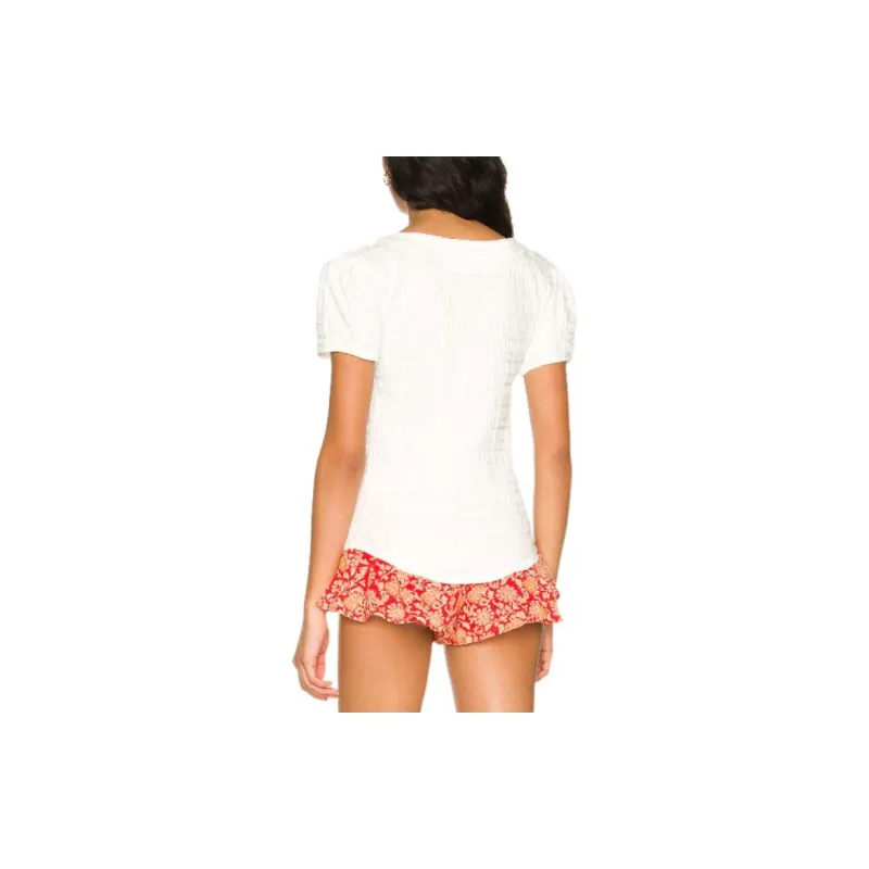 FREE PEOPLE T-Shirt Women's White-3