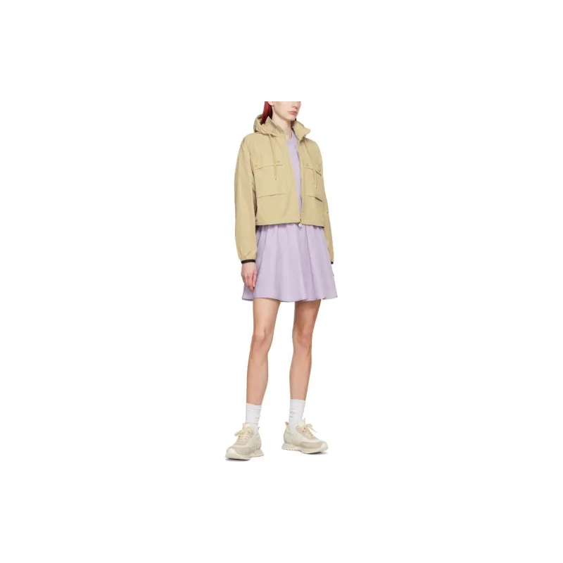 Moncler Short Sleeved Dress Women's Purple-3