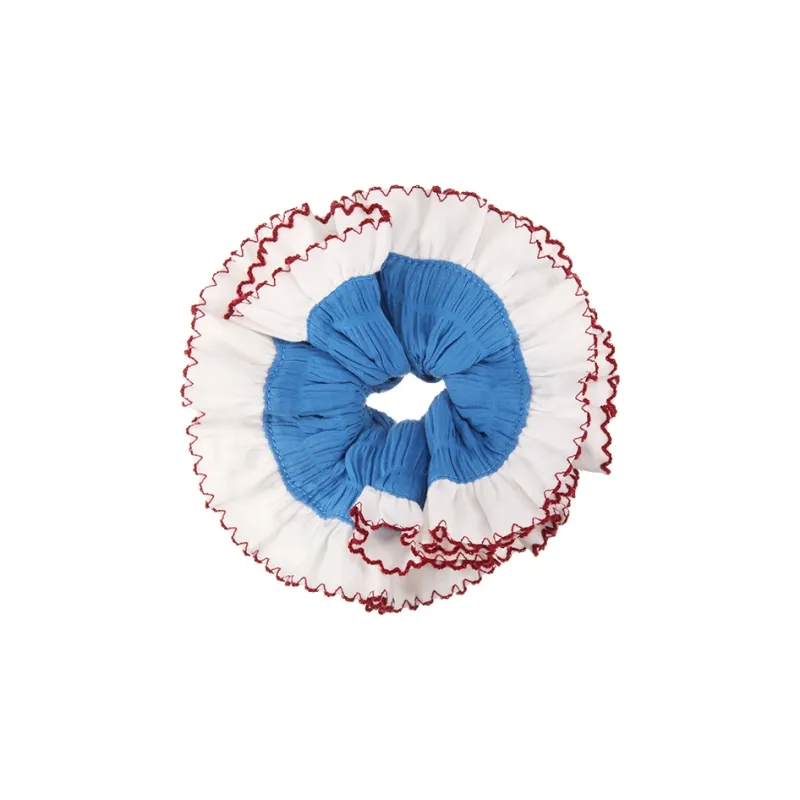 NICERURU Pleated Fabric Hair Tie Women's-6