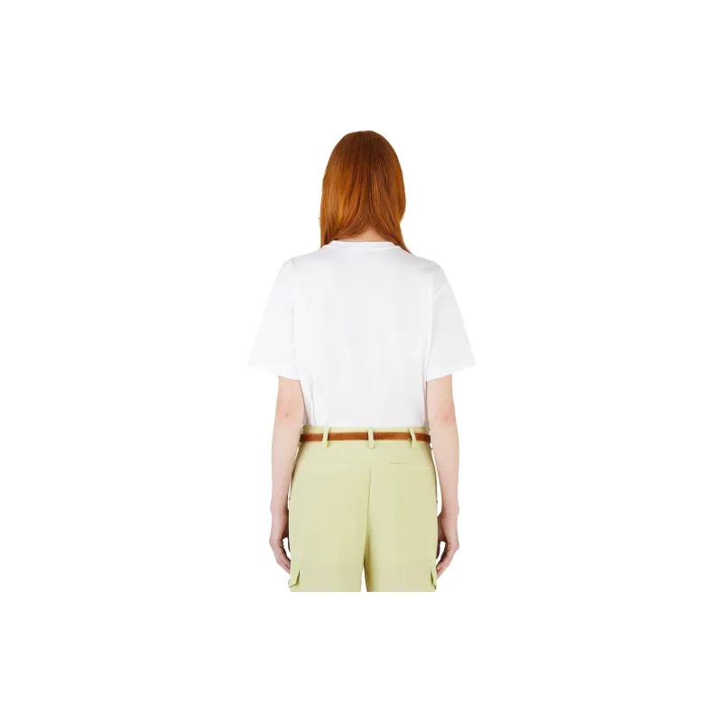 Burberry Embroidered Deer Oversized T-shirt-4