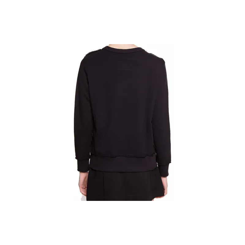 VERSACE JEANS COUTURE Sweatshirts Women's Black-4