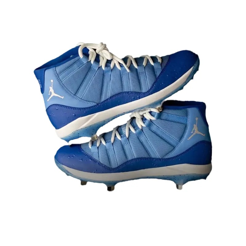 Jordan Air Jordan 11 Cushioning High-Top Training Shoes Men's Blue-2