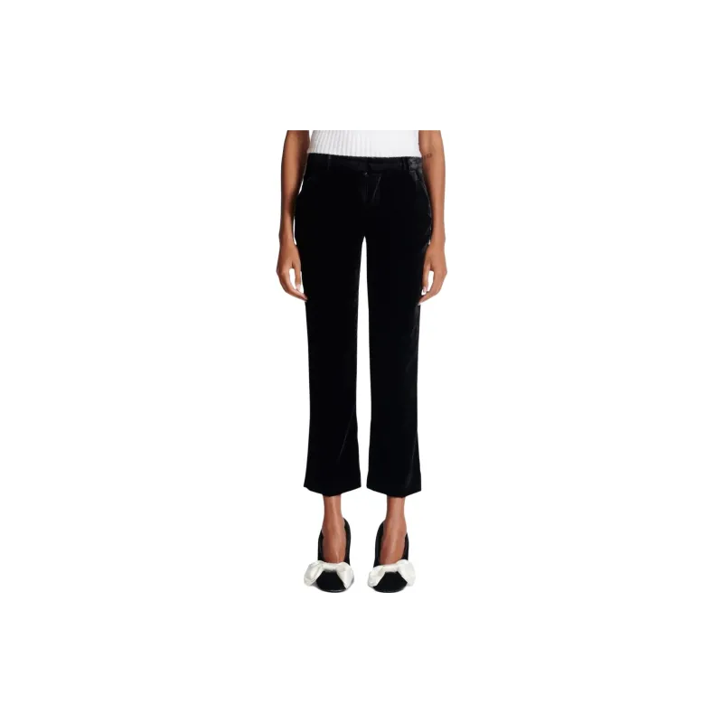 BALMAIN Velvet Trousers-1