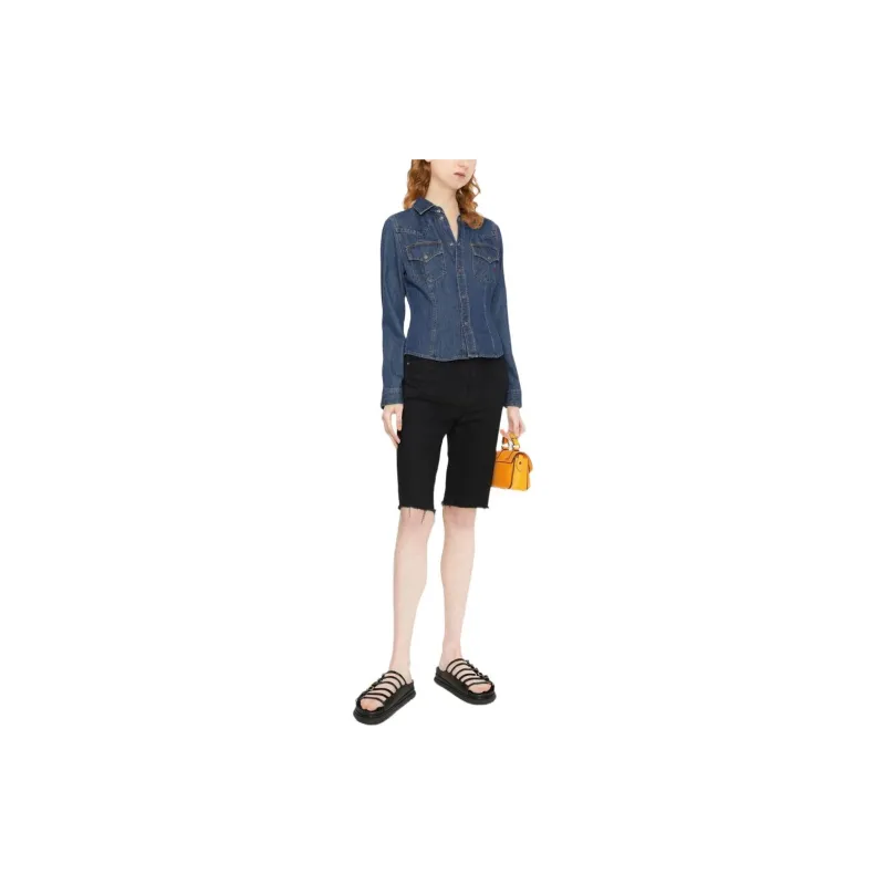 DIESEL Shirts Women's Blue-2