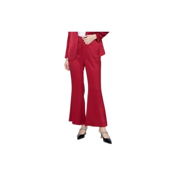 BBLLUUEE Casual Pants Women's Agate Red