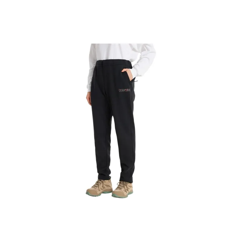 Columbia Knitted Sweatpants Women's Black-4