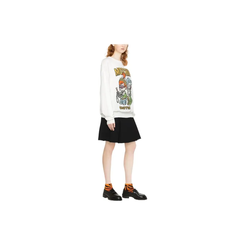 MOSCHINO FW22 Sweater Women's White-3