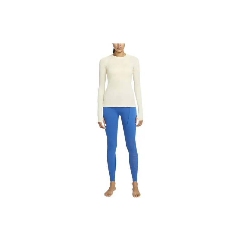 Nike x MMW Raglan Sleeve T Shirt Women's Yellow-2
