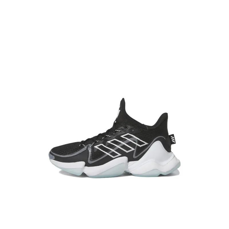 adidas Mahomes 1 Impact FLX Core Black Cloud White Grey Three GS-0