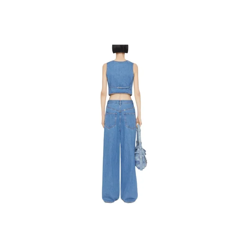 Givenchy Buttoned Denim Vest-3