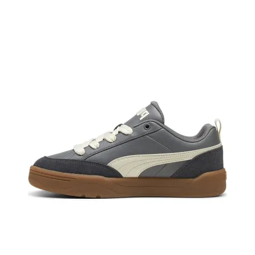 PUMA Park Lifestyle Skateboard Shoes Unisex Low-Top Gray