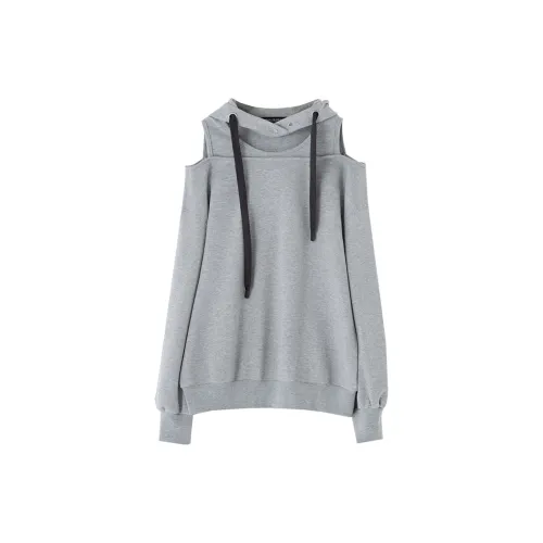 SOON FLOWER Sweatshirts Women's Gray