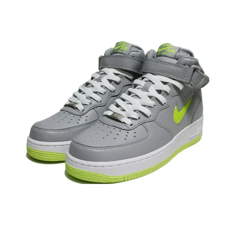 Nike Air Force 1 Mid '07 'Wolf Grey Volt'-2