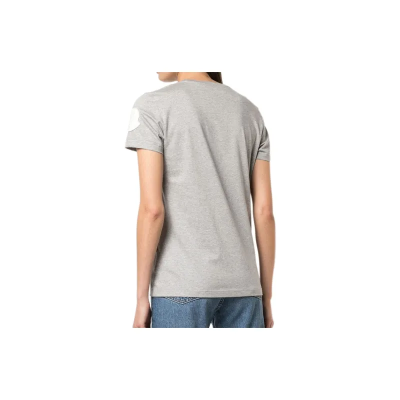 Moncler SS21 T Shirts Women's Gray-2