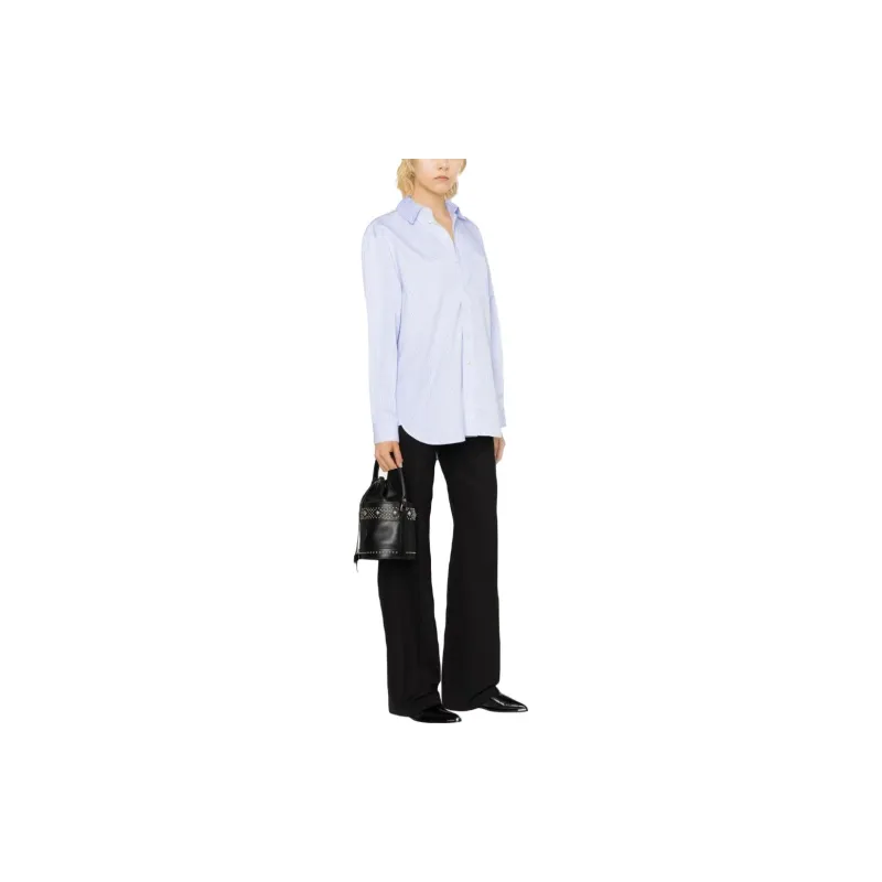 SAINT LAURENT Shirts Women's Blue-3