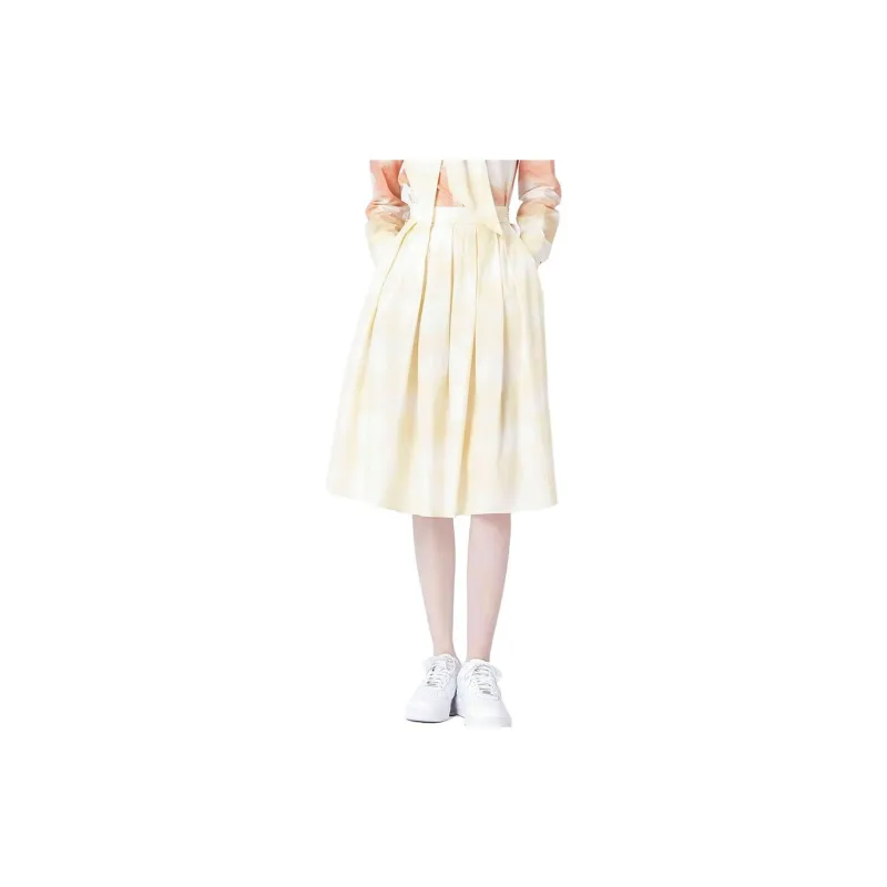 Laurence & Chico Casual Long Skirts Women's Yellow-1