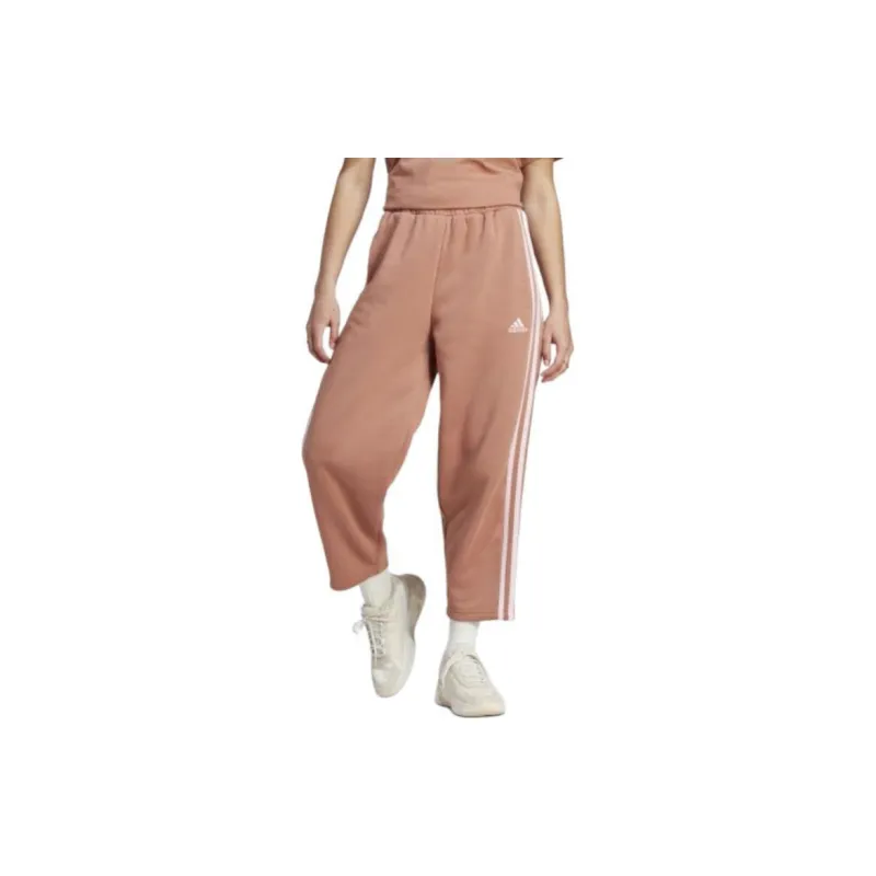 Adidas Free Shipping With AdiClub Essentials 3-Stripes Open Hem Fleece Pants-1