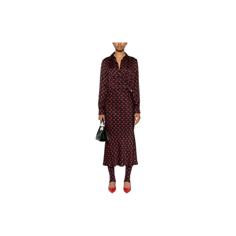 Marine Serre Moon print Shirt-1