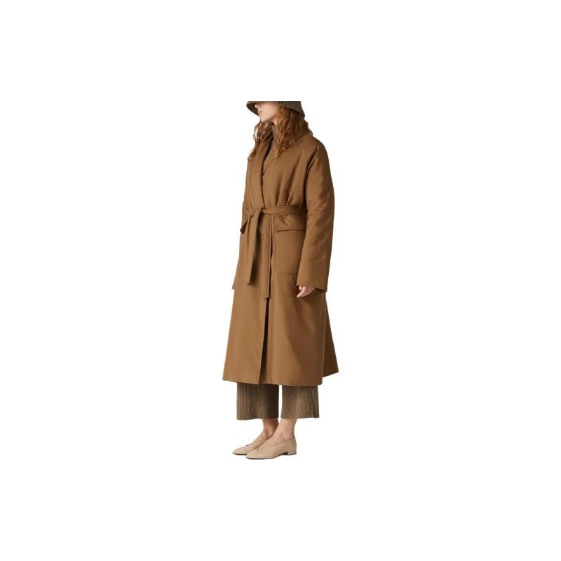 Loro Piana Dwight Long Sleeved Belted Coat-4