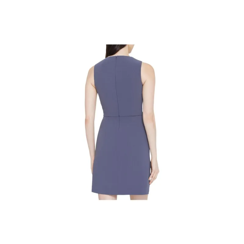 THEORY Sleeveless Dresses Women's Blue Gray-2