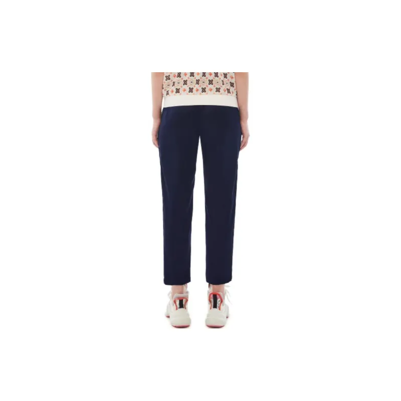 XII BASKET Casual Pants Women's Navy Blue-3