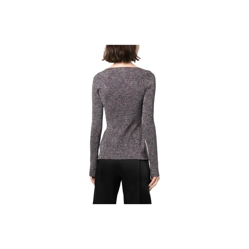 GCDS Open-Front Logo-Buckle Glittered Cardigan-2