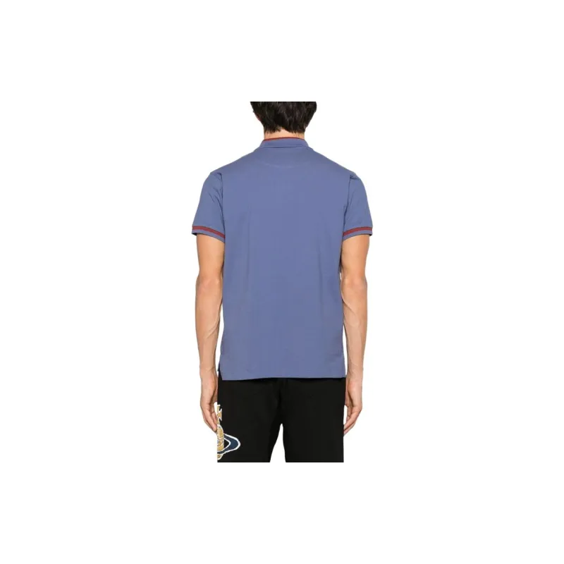 Vivienne Westwood Polo Shirt Men's Blue-5