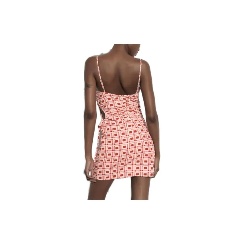 ZARA Slip Dresses Women's Pink-3