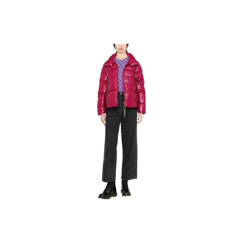 PINKO High-Neck Padded Pea Jacket-1