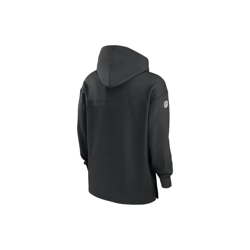 Nike Las Vegas Raiders Sideline Jersey Men's Nike Dri FIT Nfl Pullover Hoodie-1