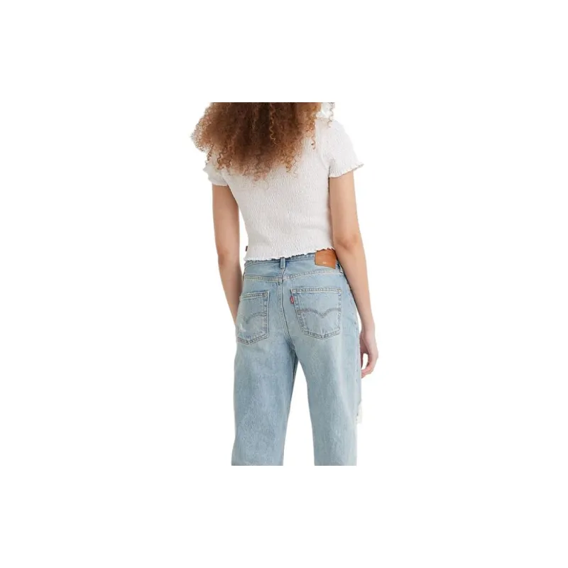 Levis Crop Tops Women's White-2