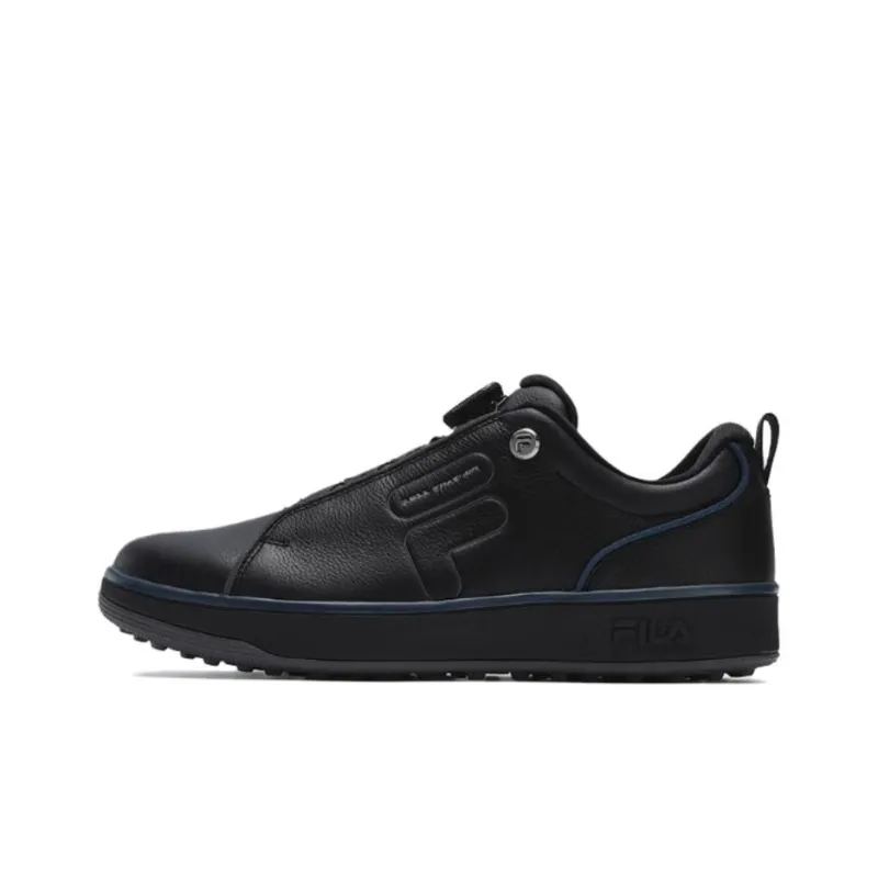 FILA GF 1911 Trainer Anti Slip Wear Resistant Low Top Golf Shoes Men's Black-0