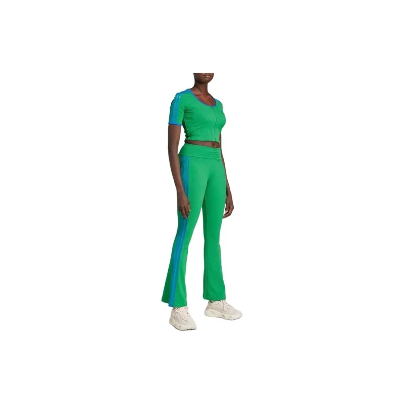 Adidas Originals Casual Pants Women's Green-1