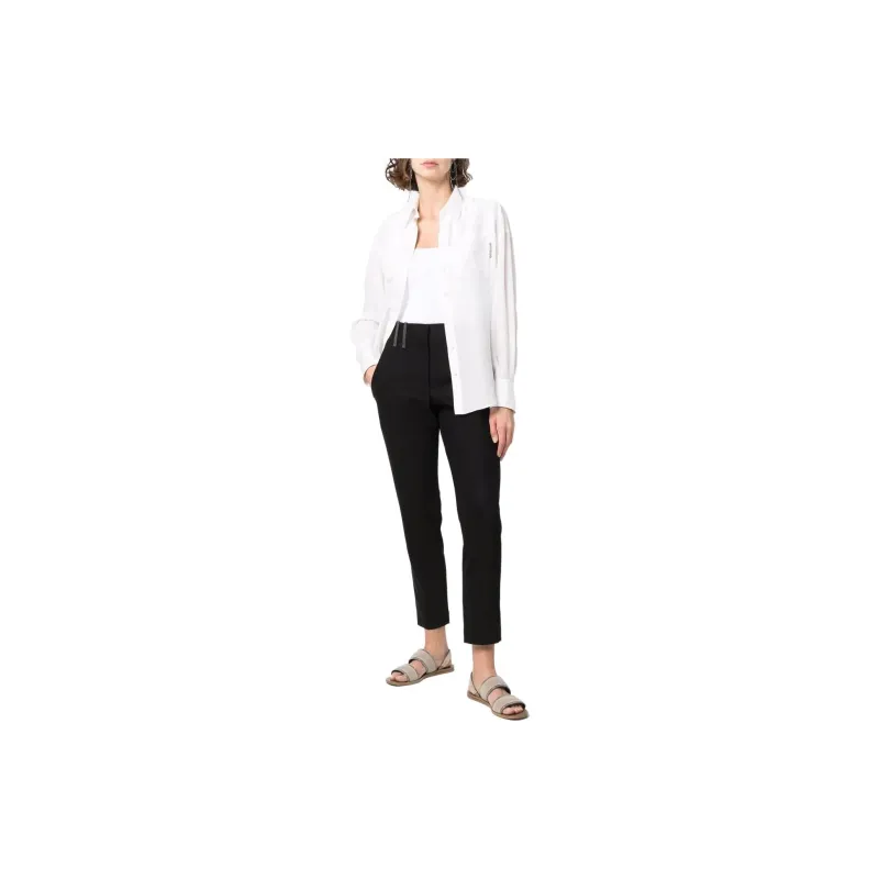 Brunello Cucinelli Strapless Stretched Top-1