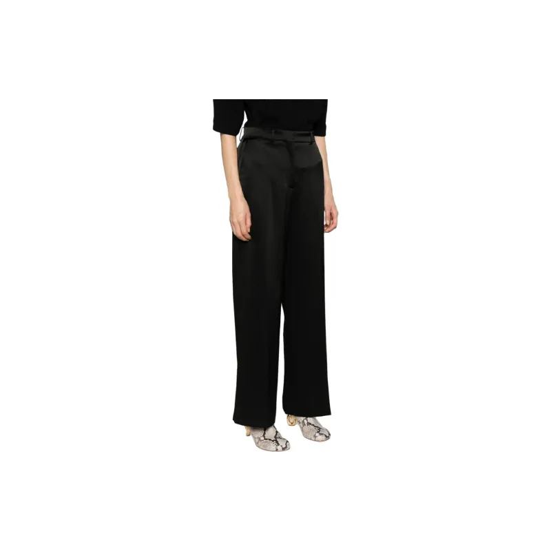 Lanvin High Waist Straight Leg Pants-3