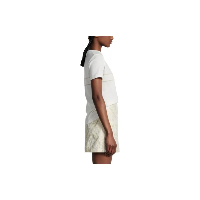 DIOR T Shirts Women's White-4
