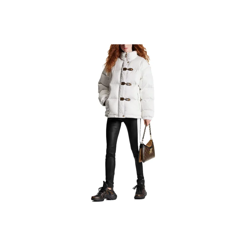 LOUIS VUITTON Monogram Accent Pillow Puffer Jacket-1