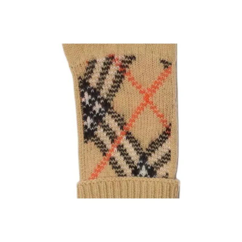 Burberry Check Gloves-2