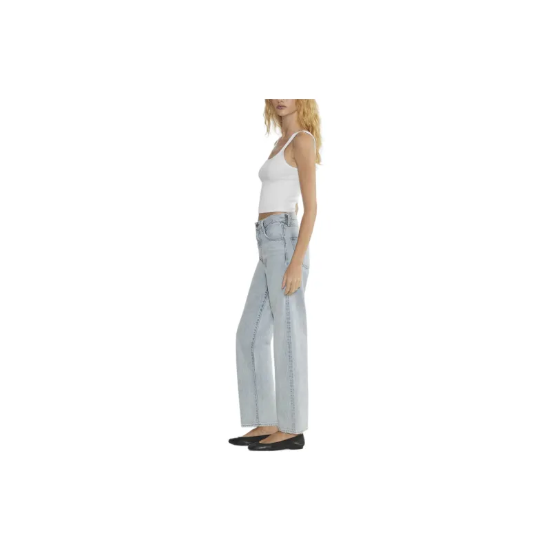 ARITZIA Denim Forum The '90s Marlo Hi-Rise Baggy Jean Jeans Women's 15 Years BRL Thr Bleu/Light Blue-3